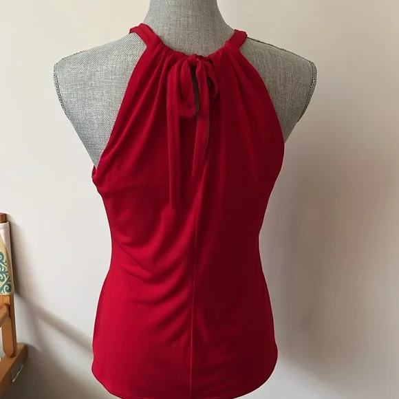 Cache red Party top - Picture 3 of 4